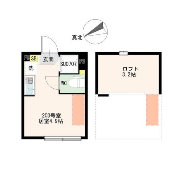 ブルーレースアゲートの間取り