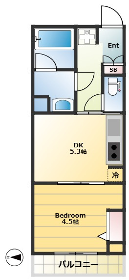 ルミークアン東陽町の間取り