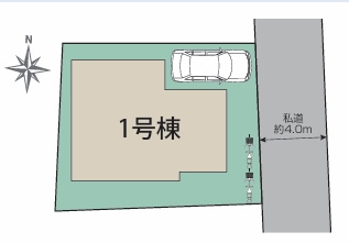 日野市日野の区画図