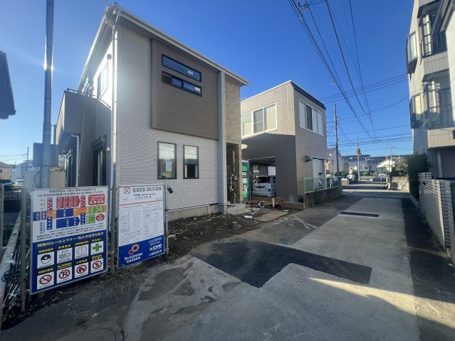 日野市日野の前面道路含む現地写真