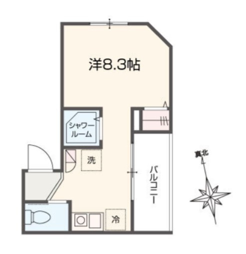 アイウシ梅島の間取り