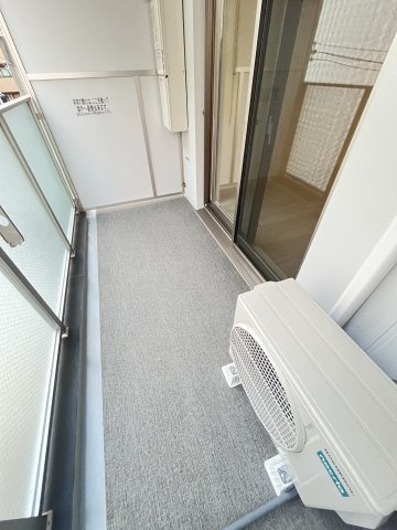 セレニテ蒲生四丁目駅前アリエのバルコニー