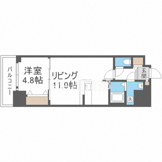 【間取り】 | フォーリアライズ本町レクス