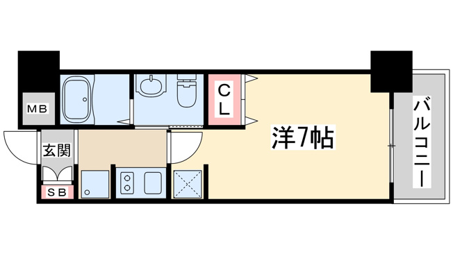 【間取り】 | エステムコート新大阪10ザ・ゲート