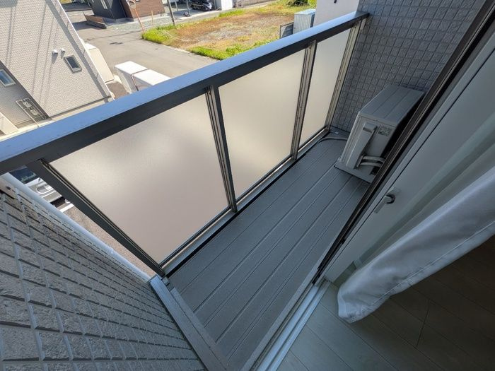 アクシア高屋敷　Ⅳのバルコニー