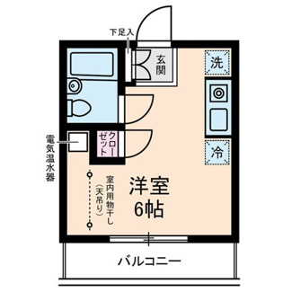 【間取り】 | ヴィラ要町 | 間取りです。