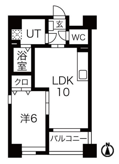 【間取り】 | リュミアン堀田テラス【名古屋市賃貸・宅配ボックス】