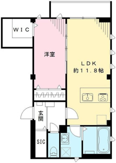 【間取り】 | ラシーネ北新宿 | 間取りです。