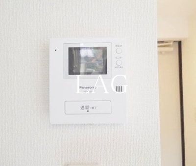 【セキュリティ】 | クレセール赤羽 | モニター付きインターホンになります。