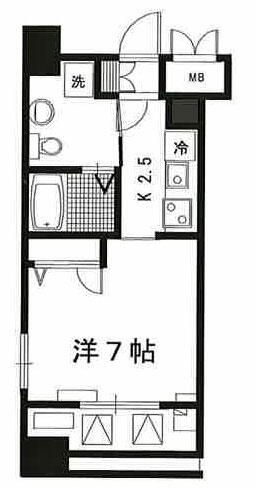 マストライフ目黒南の間取り