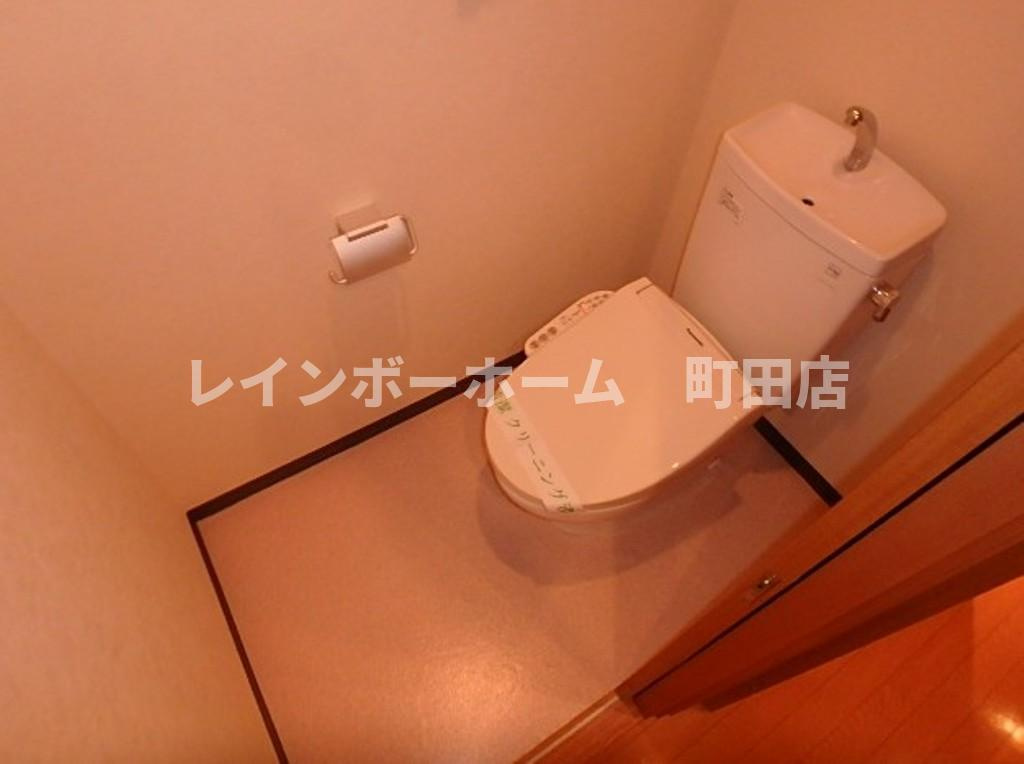 OZ-COURT※初期費用分割後払いサービス利用可能物件のトイレ