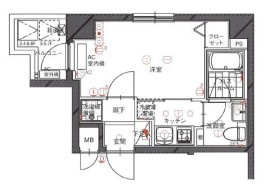 【間取り】 | アランシア押上 | 間取りです。
