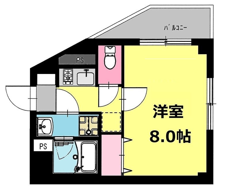 b’CASA Sakuradaiの間取り|間取りです。