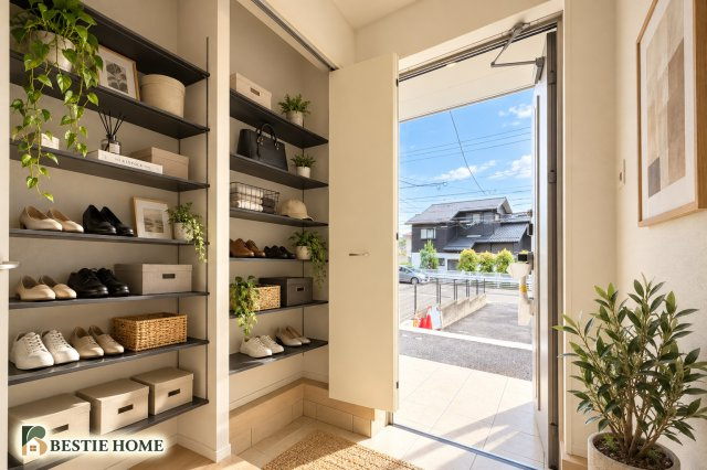 ■BESTie美邸100選■北山田駅　歩き12分♪土地165.02㎡×南道路×南向き新築戸建の収納