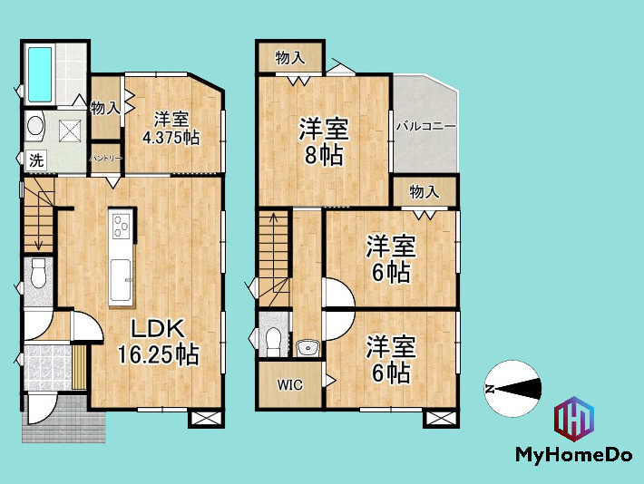 守山区白沢町の間取り|図面と現況が異なる場合は現況を優先いたします。