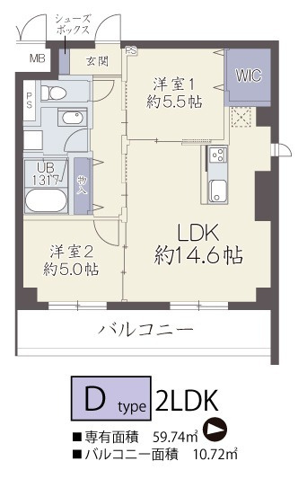 グリットビルの間取り