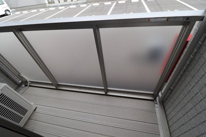 アクシア高屋敷　Ⅳのバルコニー