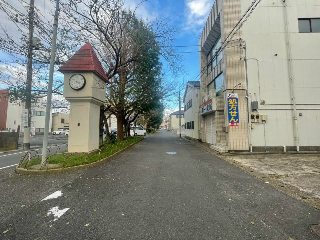 銚子市新生町　店舗居宅の前面道路含む現地写真