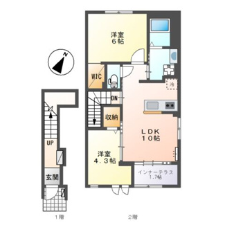 【間取り】 | （仮称）開成町古田島新築アパート工事