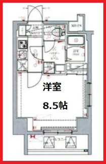 【間取り】 | ベルシード東向島