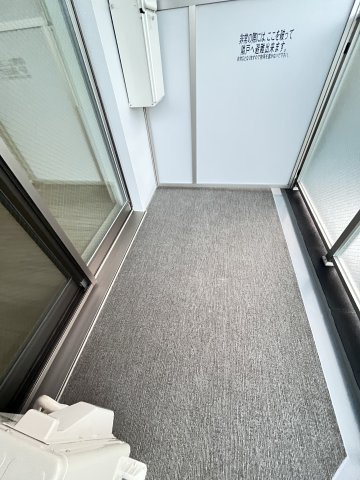 セレニテ蒲生四丁目駅前アリエのバルコニー