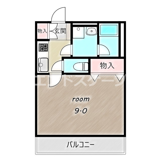 エターナル　Ⅰ棟の間取り|高崎、前橋のお部屋探しはエンドスケープまで！お客様の理想お聞かせ下さい♪