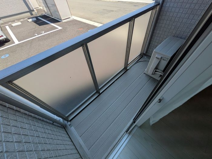 アクシア高屋敷　Ⅳのバルコニー