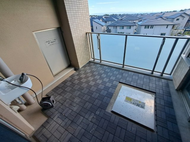 パークナード潮芦屋のバルコニー
