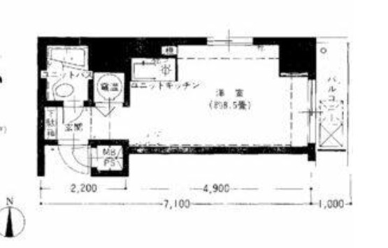 ロジマン御苑の間取り|ロジマン御苑