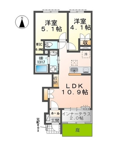 【間取り】 | フォレストハイム要【名古屋市賃貸・要町】