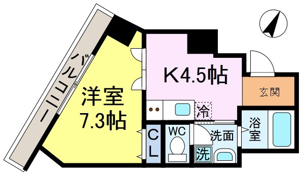 ルーラル十番館の間取り