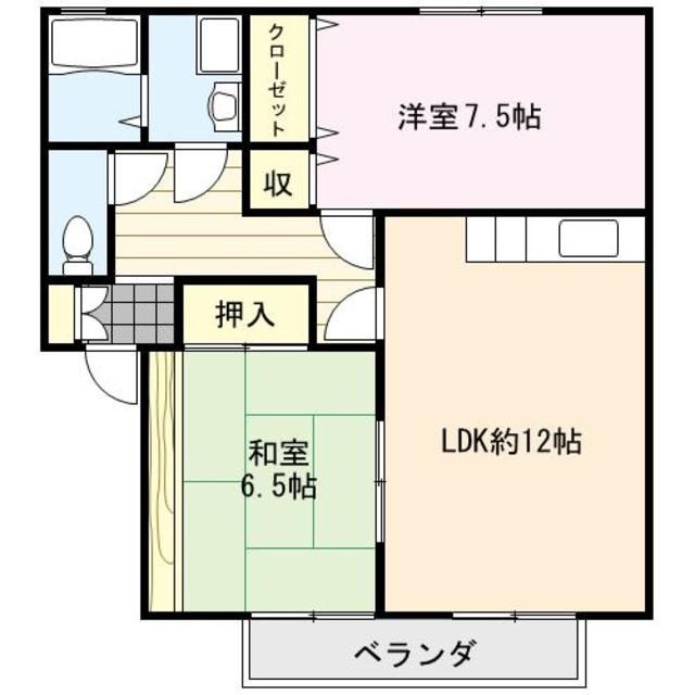 ルミエールⅠの間取り