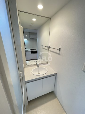 QCフラット北堀江の洗面所|QCフラット北堀江　洗面所
