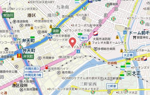 【地図】 | エグゼ大阪ドーム