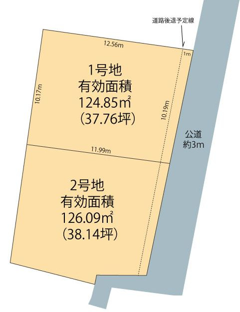 高崎市飯塚町売土地　1号地