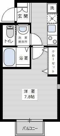 ミレニア草加住吉の間取り|反転タイプ