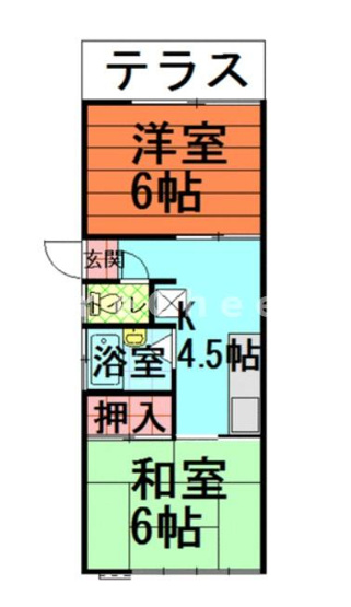 【間取り】 | 増井荘