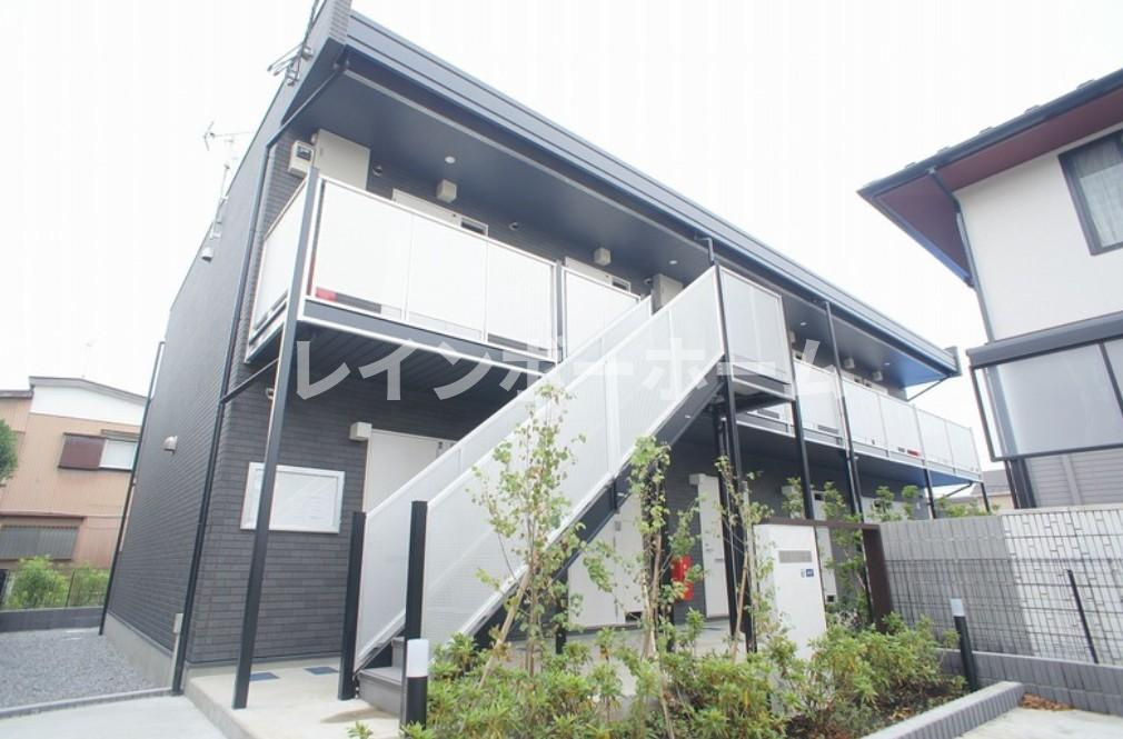 市川市東菅野３丁目のアパートの外観