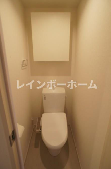 市川市東菅野３丁目のアパートのトイレ