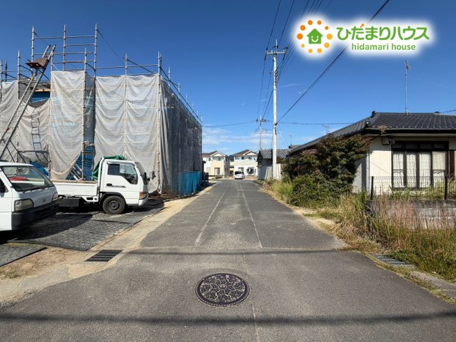 常陸太田市宮本町1期　新築戸建の前面道路含む現地写真|閑静な住宅地で叶える穏やかな新生活☆彡