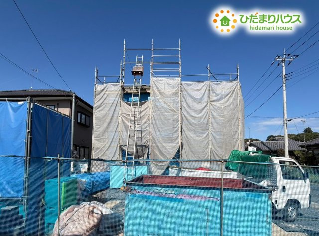 常陸太田市宮本町1期　新築戸建の外観|スタイリッシュな外観です(^^)/