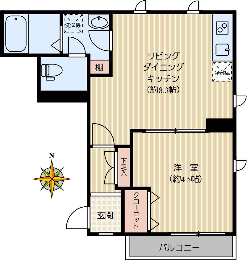 【間取り】