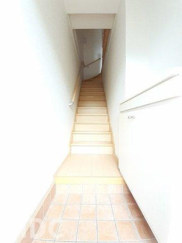 徳島市蔵本町３丁目のアパートの玄関