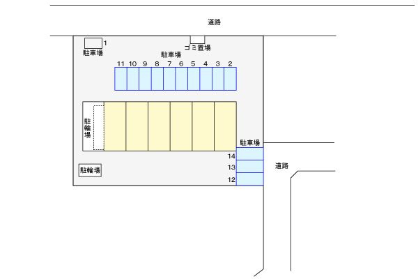 【駐車場】 | メゾンノーブル