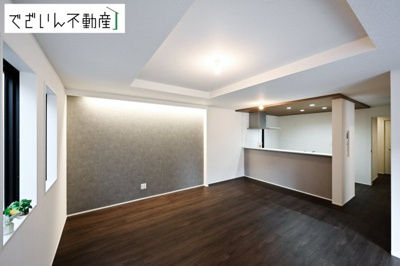 【居間・リビング】 | GRAFARE鴻巣市新宿　新築住宅 | 現地(2026年10月撮影)