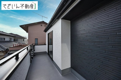 【バルコニー】 | GRAFARE鴻巣市新宿　新築住宅 | 現地(2026年10月撮影)