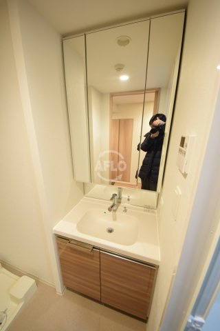 スマートカーサ伏見町　開平小学校区の独立洗面台|スマートカーサ伏見町　独立洗面台
