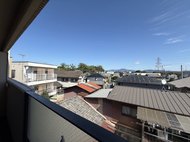 ホーユウパレス京都桂の展望|北東側を向いて撮影。
