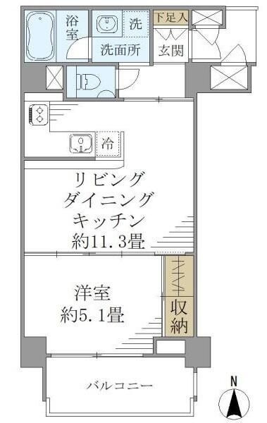 カナルグランデの間取り