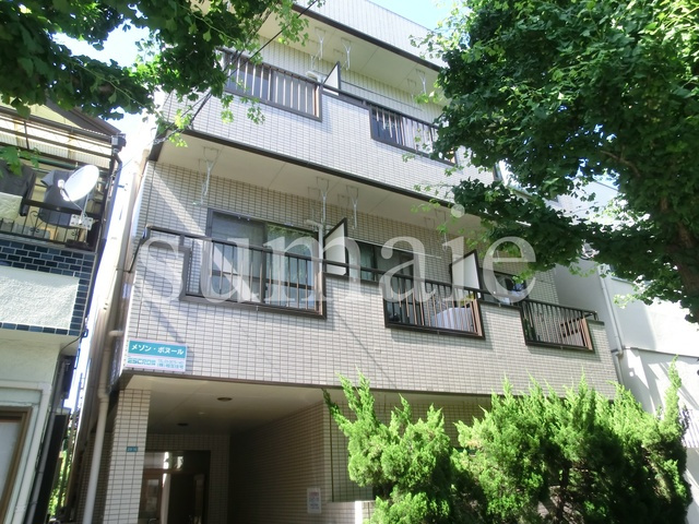 メゾン・ボヌールの外観|静かな住環境のきれいなマンションです♪